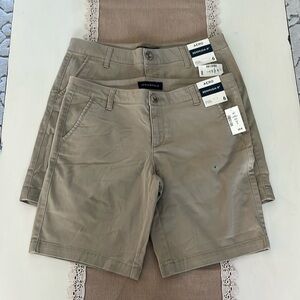 NWT BUNDLE 2 Pairs Aeropostale Bermuda Shorts